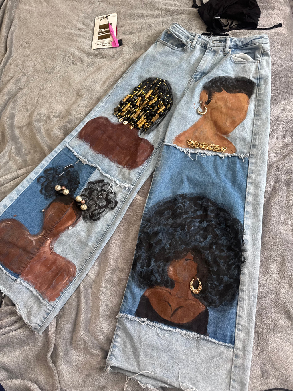 Black girl jeans