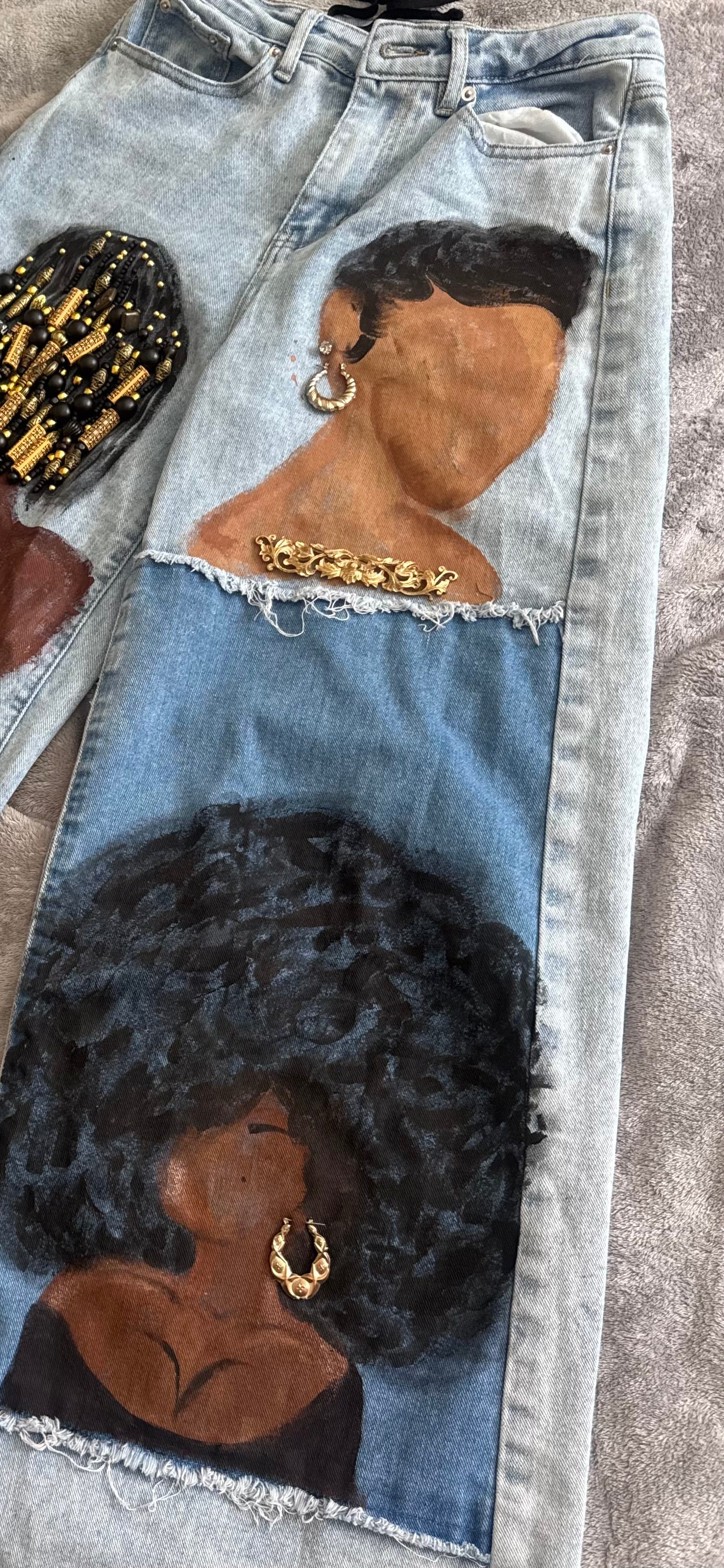 Black girl jeans