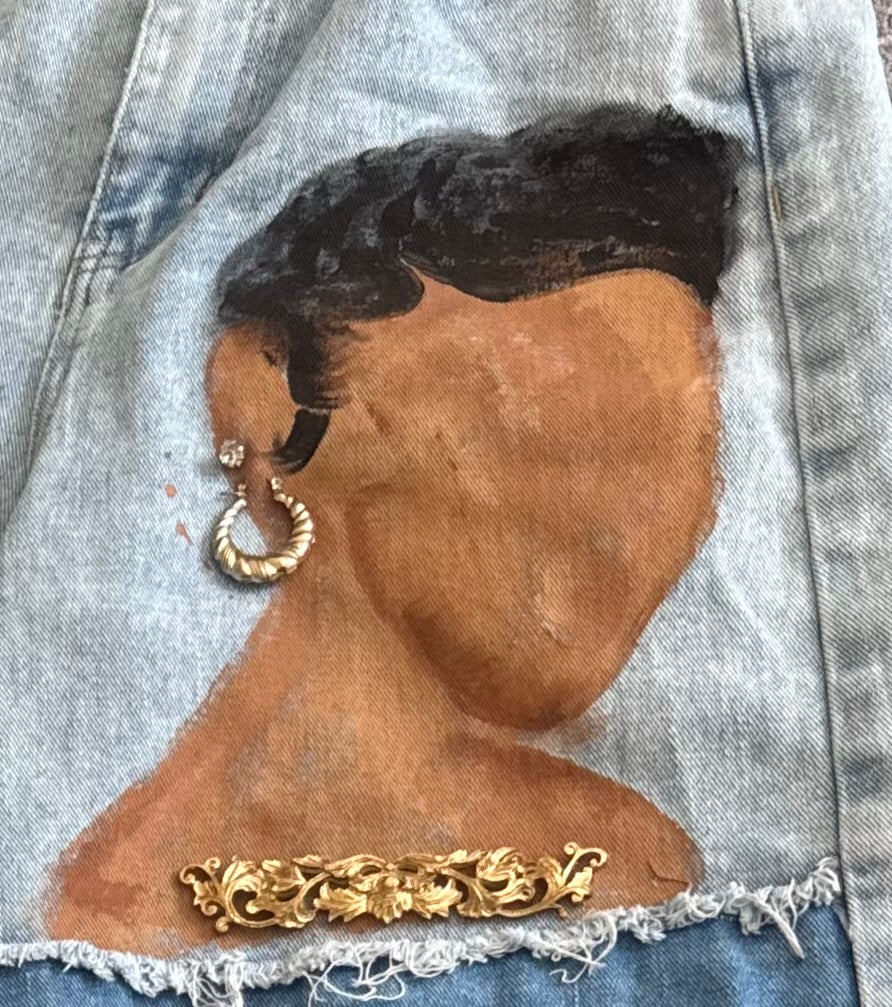 Black girl jeans