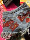 Black girl shorts (Customs)